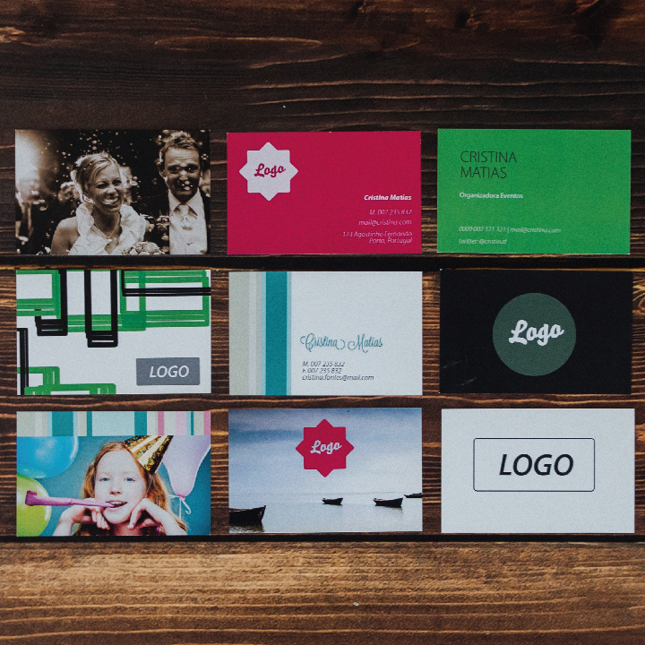 Cartões Visita intro